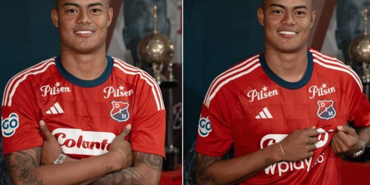 El Chino Sandoval fue presentando como nuevo jugador del Medellín