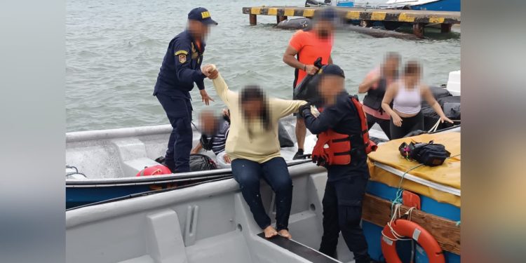 Rescatados 32 migrantes, 4 son menores de edad, en San Andrés: 4 capturados
