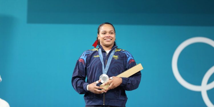 Así ganó la tercera medalla de plata la colombiana Mari Leivis Sánchez en París 2024
