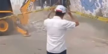 Alcalde de Cartagena, Dumek Turbay Paz, da inicio al programa ‘Manos a la Escuela’ tras incidente en colegio Soledad Román de Núñez