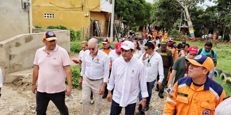 Atlántico: Inició entrega de ayudas a damnificados por el vendaval en Baranoa
