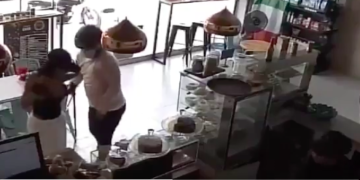 Se conoce video del momento de pánico que vivió Natalia Curvelo cuando le hurtaron su Rolex en Barranquilla