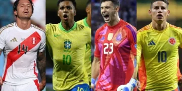 Así va la tabla de las eliminatorias sudamericanas tras la octava fecha