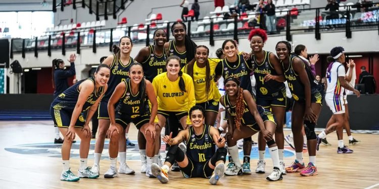 Primera victoria de Colombia en el Sudamericano de Baloncesto Femenino