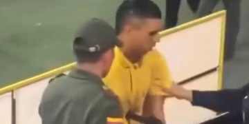 Hincha del Deportivo Cali detenido por agredir a seguidor del Deportes Tolima en el Murillo Toro de Ibagué