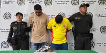 Los capturan en el norte de Barranquilla en carro de alta gama y con armas de fuego