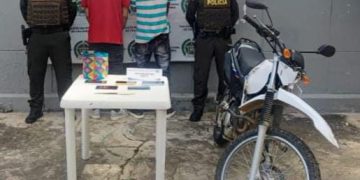 Gracias a la valentía de una auxiliar de policía, se logró frustrar un hurto colectivo en San Jacinto