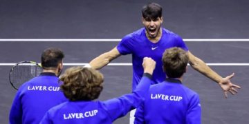 Carlos Alcaraz brilla y le da el triunfo al Team Europa en la Laver Cup 2024