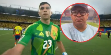 Camarógrafo atacado por el ‘Dibu’ se pronuncia: “Me dio rabia, solo estaba trabajando”