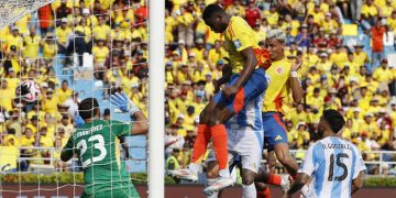 Yerson Mosquera deslumbró con su primer gol en la Selección Colombia