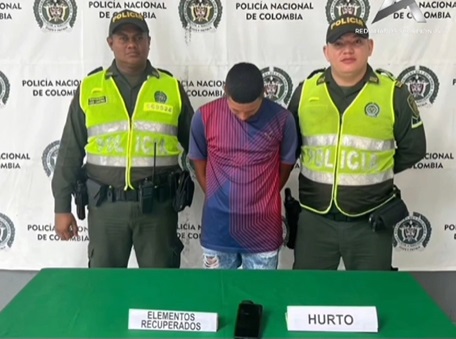 Capturado por hurto en el centro de Barranquilla