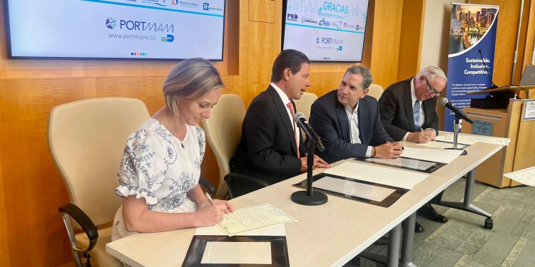 Barranquilla y Miami ratifican acuerdo de Puertos Hermanos para impulsar comercio y oportunidades de inversión