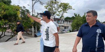 Alcalde Char realiza nueva inspección a Gran Malecón del Suroriente: losa de concreto pronto estará finalizada