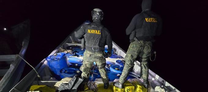 Caen 5 colombianos con 4 toneladas de cocaína en Honduras