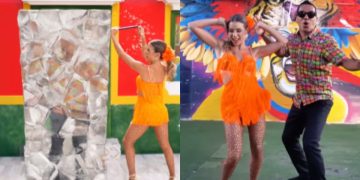 Video | Reina del Carnaval Tatitana Angulo ‘descongeló’ al Checo Acosta para el Carnaval 2025