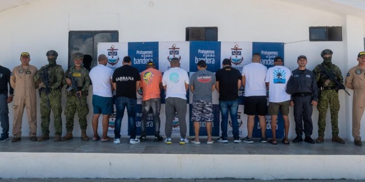En operativos en 3 ciudades, caen 9 miembros de red internacional de narcotráfico