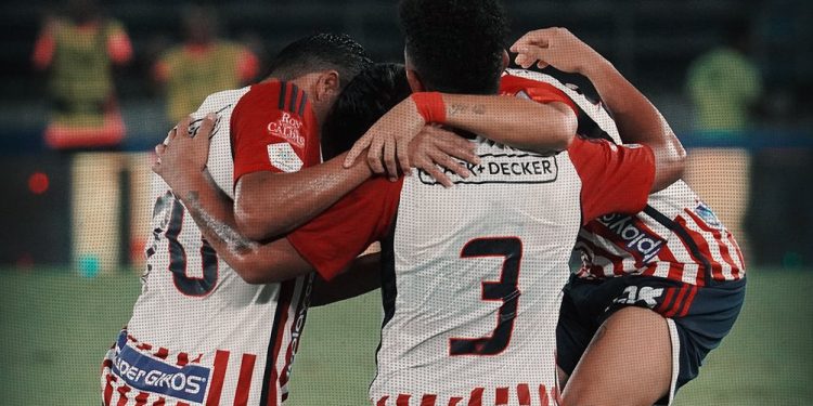 Junior remonta y vence a Patriotas con gol agónico de Marco Pérez