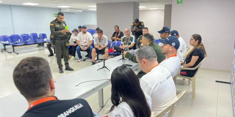 Avanzan preparativos para el partido Colombia vs. Chile