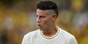 ¡Alarma en Colombia! James Rodríguez se lesiona nuevamente en entrenamiento