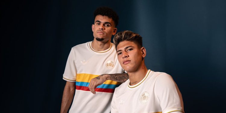Revelada la camiseta centenario de la Selección Colombia