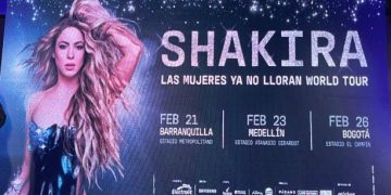 Shakira regresa a Barranquilla: su concierto será el 21 de febrero en el Metropolitano