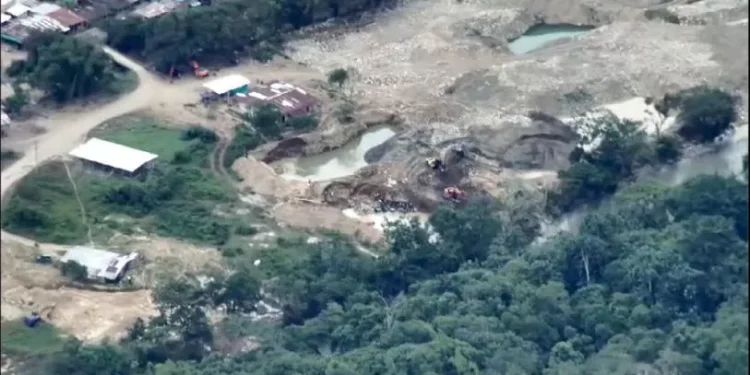 Las aguas del Micay están siendo envenenadas por la estructura Carlos Patiño de las disidencias de las Farc