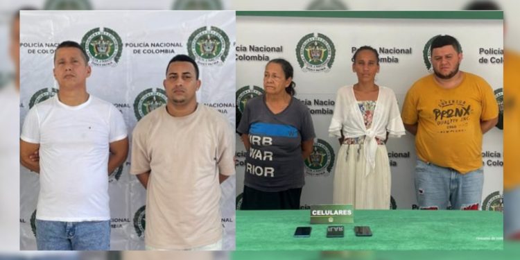 Capturados cinco presuntos integrantes de ‘Los Pepes Costeños’ en el Atlántico
