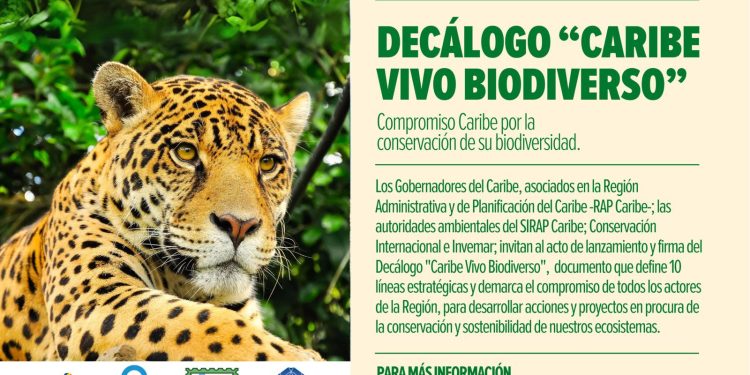 RAP Caribe, promueve histórica firma de decálogo por la Biodiversidad de la Región