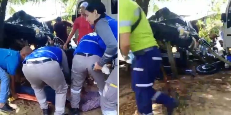 Grave accidente de tránsito en la vía entre Palmar de Varela y Sabanalarga deja varios heridos