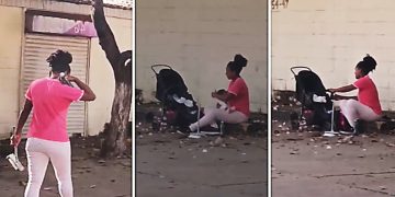 Limpiando vidrios de carros: la lucha de una madre que enfrenta el mundo para darle un futuro a su hijo