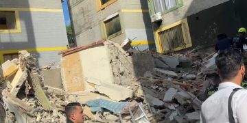 Colapso de una torre en el conjunto residencial Privilegio, en Campo Alegre