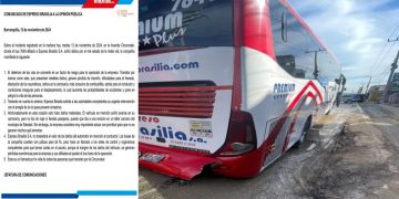 Expres Brasilia solicita intervención ante el mal estado de la Circunvalar en Soledad tras daño a uno de sus buses