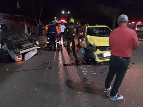 Accidente de tránsito en la vía Oriental dejó un herido