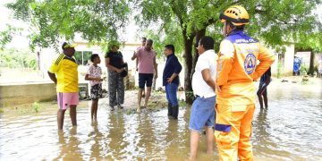 Alerta roja en Valledupar por desbordamiento del río Cesar y emergencia en zona rural