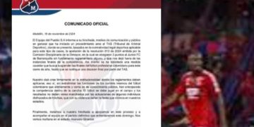 El Medellín lleva su reclamo al TAS buscando aplazar los cuadrangulares