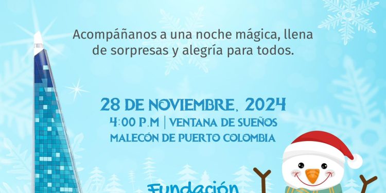 La Navidad llega a la Ventana de Sueños en Puerto Colombia
