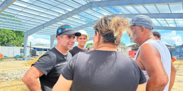 Alcalde Char en inspección a obras del mercado El Playón