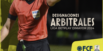 Designaciones Arbitrales: Cuadrangulares Semifinales Liga BetPlay DIMAYOR Il- 2024 – Fecha 1