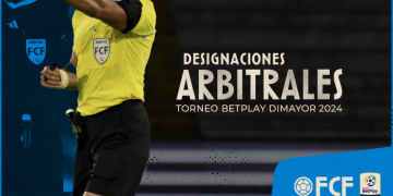 Designaciones Arbitrales: Final Ida Torneo BetPlay DIMAYOR ll – 2024