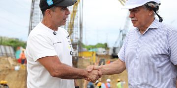 Aumenta el avance en las obras del intercambiador vial de la Circunvalar con carrera 43 en Barranquilla