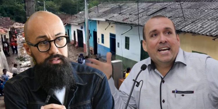 Tensión entre el alcalde de San Vicente de Chucurí y el director de la UNGRD por atención a desastre