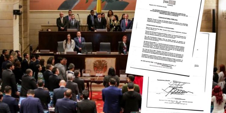 El Senado de la República elegirá nuevo secretario general el 4 de diciembre