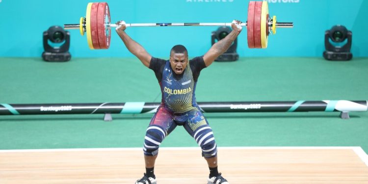 Levantamiento de pesas colombiano para Ayacucho 2024
