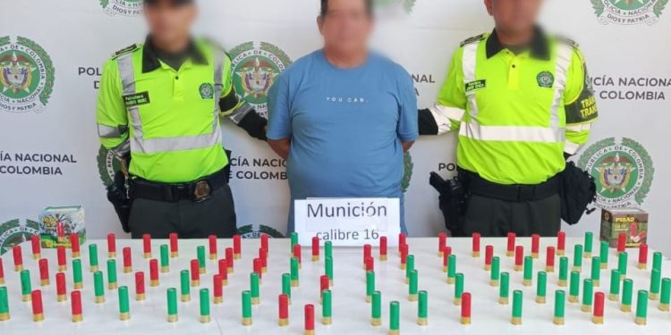 Cae en Sincelejo por el delito de fabricación, tráfico y porte de armas de fuego o municiones