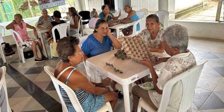 Jornada de alegría para los adultos mayores de San Jacinto, Bolívar