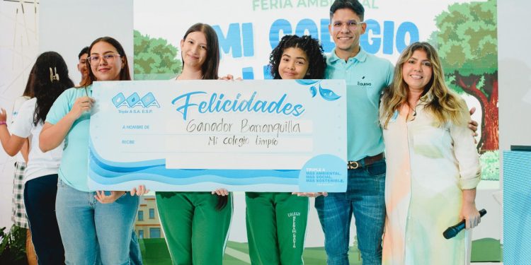 Guaimaral de Tubará y Helena de Chauvin, ganadoras del programa “Mi Colegio Limpio 2024” de Triple A