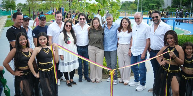 Gobernador Eduardo Verano agradece obras como el parque Recreo-Deportivo y el Centro Cultural en Villas de San Pablo