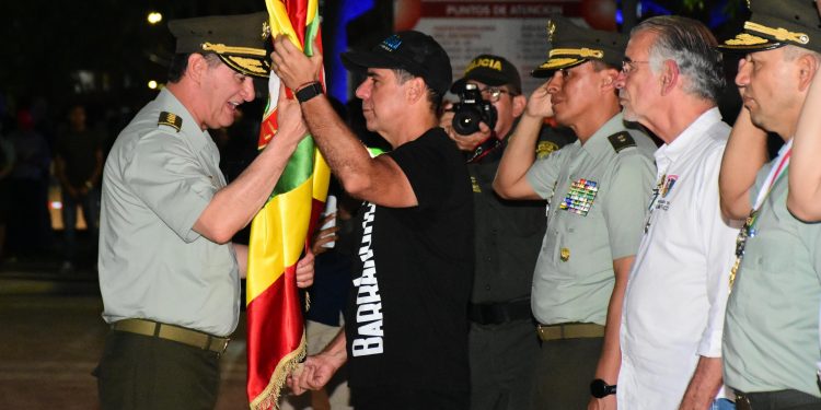 450 policías de apoyo llegan a Barranquilla para blindar la Navidad y el fin de año: alcalde Char