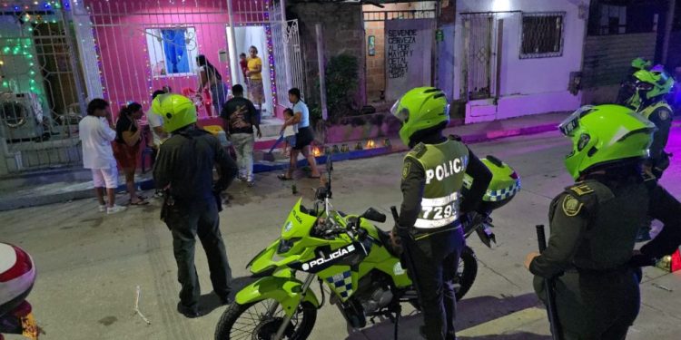 Policía refuerza la seguridad en Barranquilla durante la Noche de Velitas con el Plan Navidad “Familias Felices”