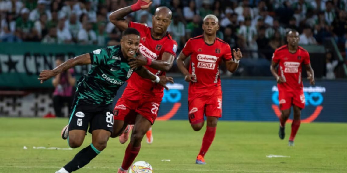 Atlético Nacional y América miden fuerzas en la final ida de la Copa Colombia